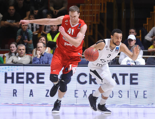 КРАЈ: Партизан-Локомотива Кубањ 83:93