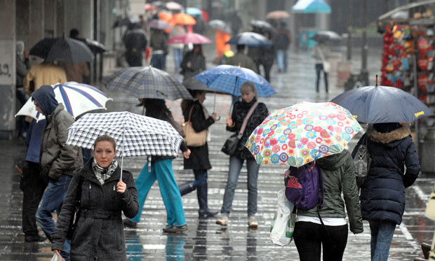 Сутра облачно и осетно хладније