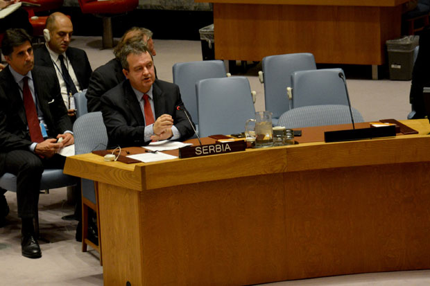 Дачић: Напоре Србије не прати друга страна; Читаку: Београд злоупотребљава УН