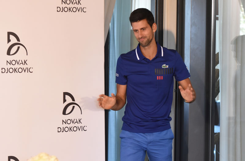 Новак у Београду, стиже у Арену да гледа Звезду