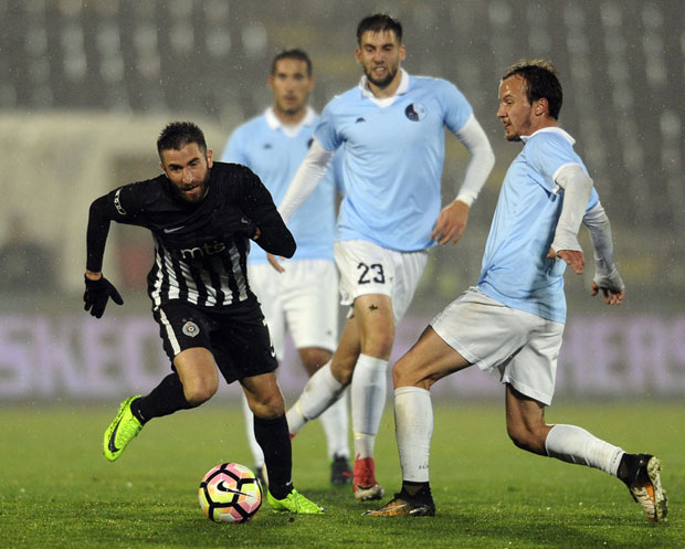 Партизан у четвртфиналу Купа: Тошић креирао, Јанковић украсио победу (ВИДЕО)