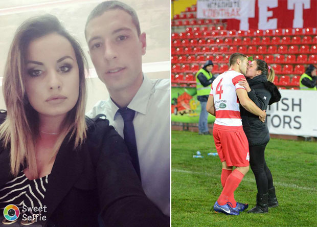 ЗАПРОСИО ЖЕНУ НА УТАКМИЦИ: Волим Борац и Звезду, а највише Валентину