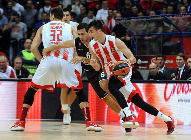 КРАЈ: Олимпијакос - Црвена звезда 85:59