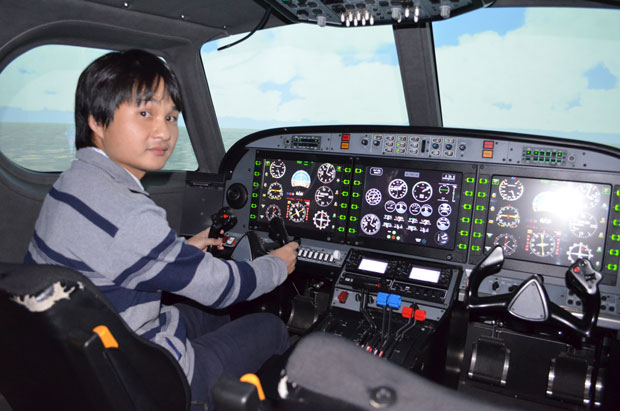 Џунија је једини Јапанац у нашој Пилотској академији 