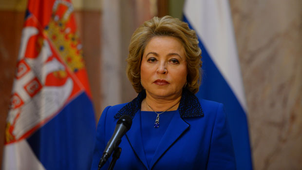 Матвијенко: Русије није и неће признати Косово