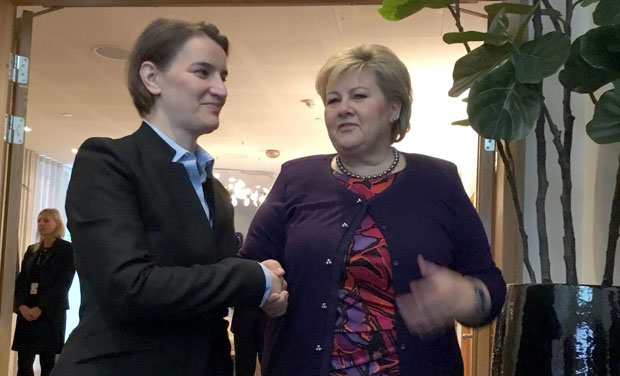 Брнабић и Солберг: Добри и пријатељски односи две земље