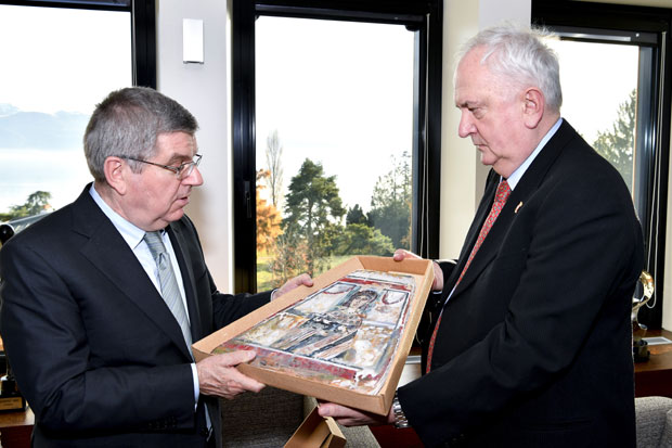 Маљковић и Бах се састали у седишту МОК у Лозани