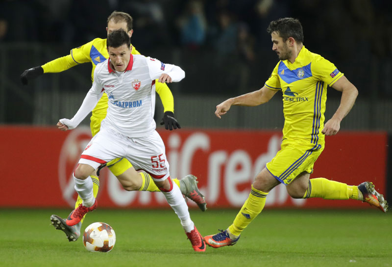 ОДЛУКА У БЕОГРАДУ: Чудо спасило БАТЕ, Звезда против Келна за осмину финала