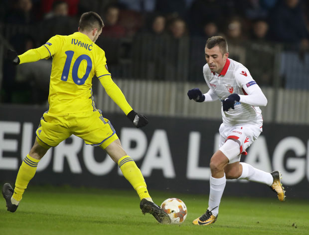 ЛУДНИЦА У БЕЛОРУСИЈИ: Иванић голом у 95. минуту донео титулу БАТЕ Борисову (ВИДЕО)