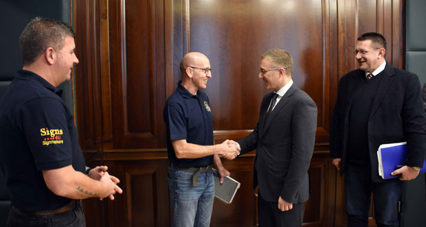 Стефановић: Сарадња са велшким ватрогасцима успешна