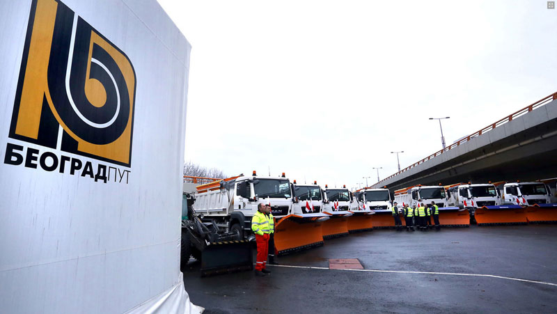 Зимска служба спремна за снег