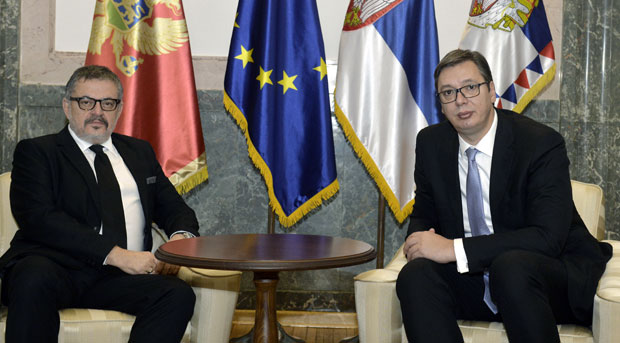 Вучић: Србија посвећена развоју пријатељских односа са Црном Гором
