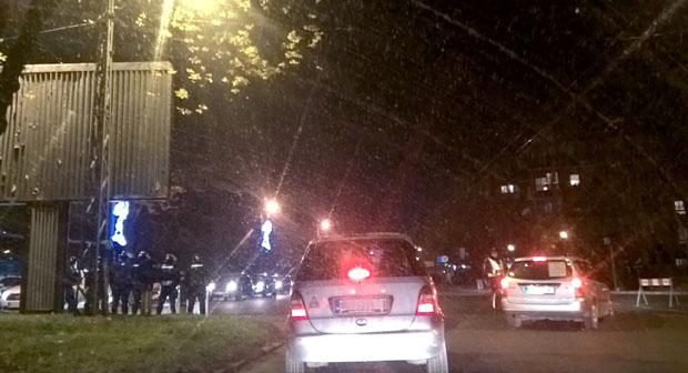 Саобраћајна гужва на Бањици (ФОТО)