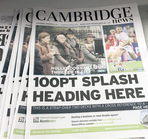 УРНЕБЕСНА НАСЛОВНИЦА: Уместо главне вести упутство уредника