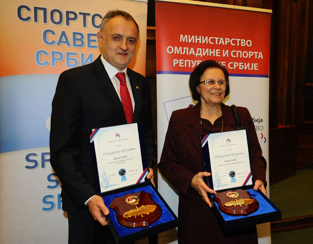 Гајићу и Савићу Специјална признања Спортског савеза Србије