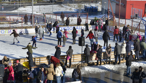 Отворено клизалиште у насељу Степа Степановић