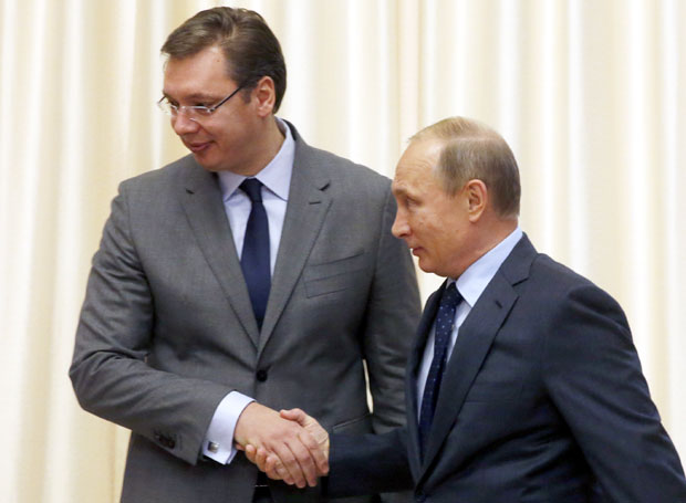 Најјачи састав дочекује Вучића