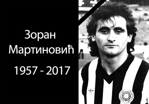 Преминуо бивши фудбалер Партизана и некада најбољи млади играч Европе, Зоран Мартиновић