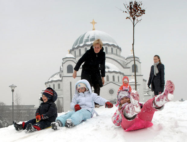 Божићно сеоце рај за децу