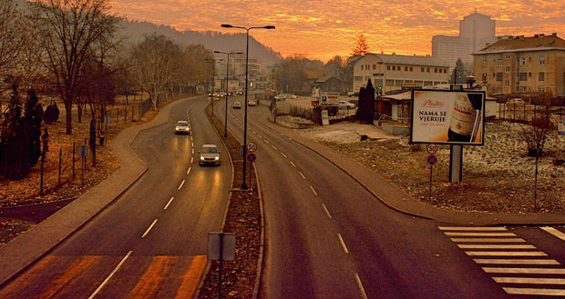 Протест подршке Палестинцима у Тузли 