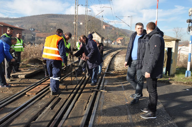 Санације пружних прелаза у Рипњу