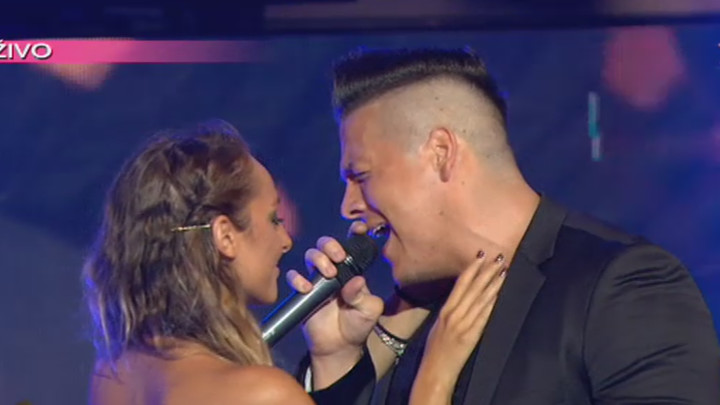 Слоба и Луна се грлили на бини док му је жена лила сузе! (ВИДЕО)