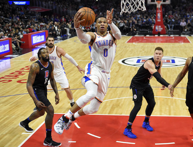 НБА: Трипл-дабл Вестбрука против Клиперса, Вориорси бољи од Хјустона