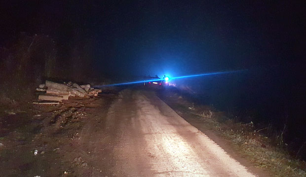 Бомба уместо у реци завршила на шинама