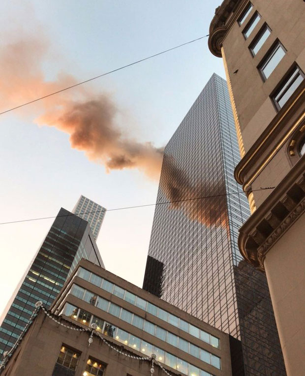 Беснео пожар у Трамповој кули  (ВИДЕО)