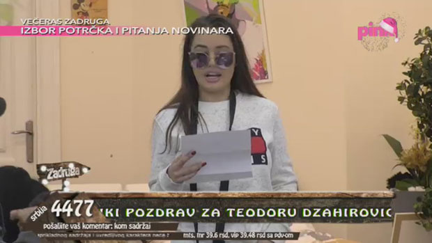 Ана Кораћ вођа Задруге