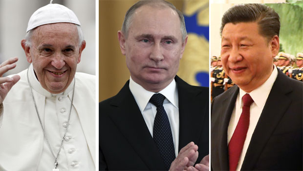 Свет воли папу, Србија Путина