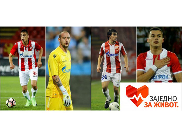 ЗАЈЕДНО ЗА ЖИВОТ: Фудбалери Звезде помажу Исидори