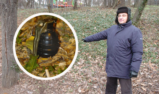 Бомба поред дечијег игралишта на Сењаку