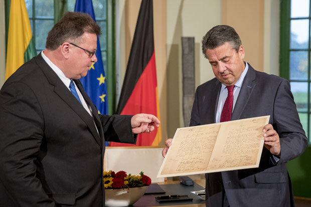 Откуд Немачкој Декларација независности Литваније?