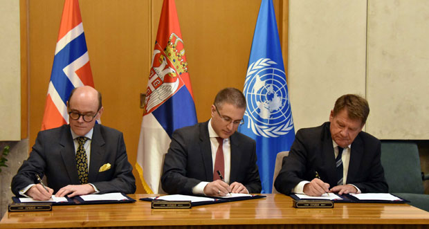 Србија, Норвешка и УН потписали Меморандум о разумевању
