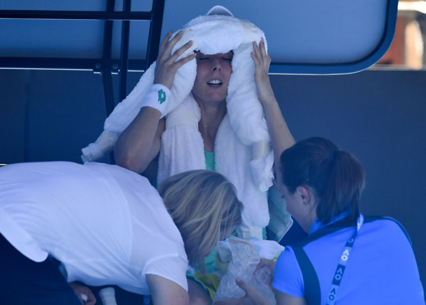 ЊИМА НЕ СМЕТА 40 СТЕПЕНИ: Организатори остали при одлуци да не прекидају мечеве у Мелбурну због врућине