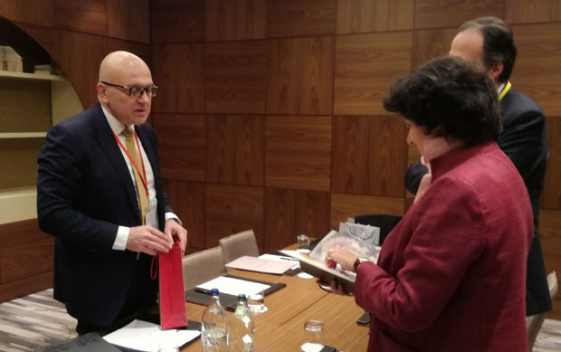 МИНИСТАР ВУКОСАВЉЕВИЋ У ДАВОСУ: Темељне вредности културе