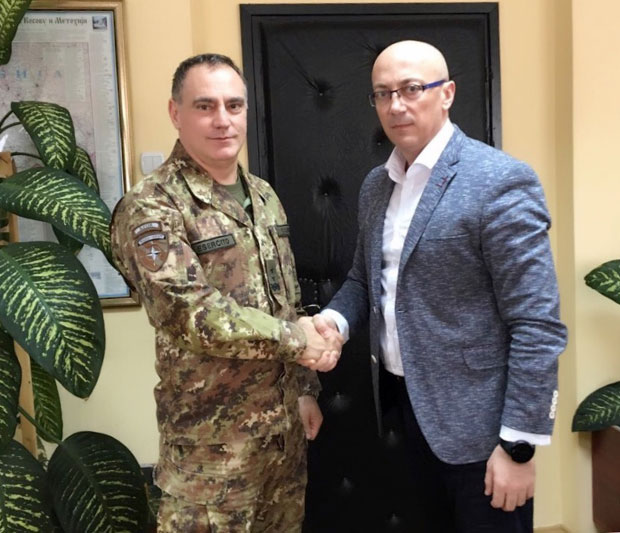 Ракић са Кфором: Очување мира и безбедности

