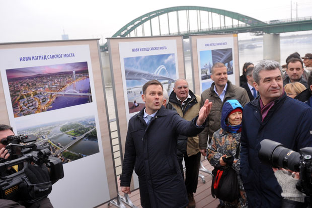 Мали представио нови мост на Сави