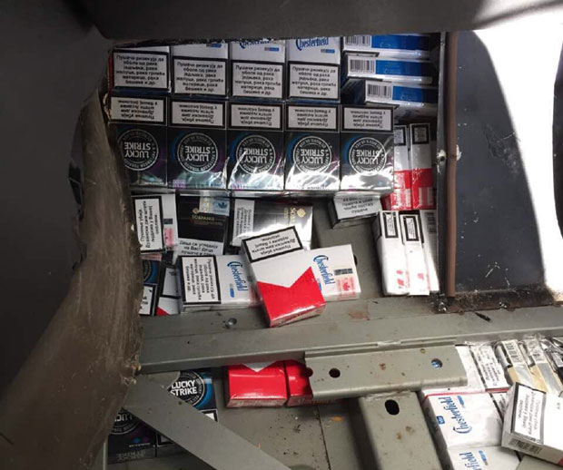 Спречено кријумчарење цигарета на граничном прелазу Прешево