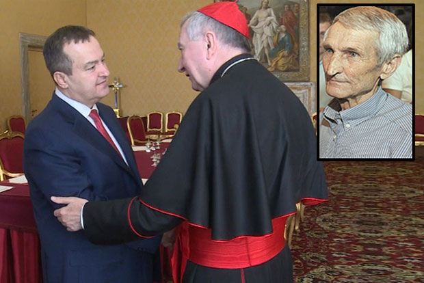 Молитва у Риму за Дачићевог  оца