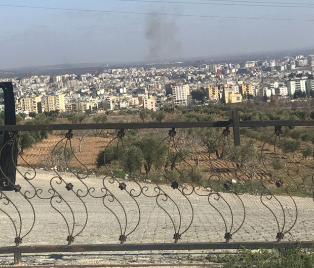 Ракета из Сирије погодила зграду у Турској