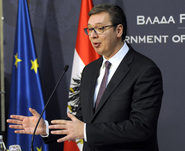 Председник Србије допутовао у радну посету Бечу