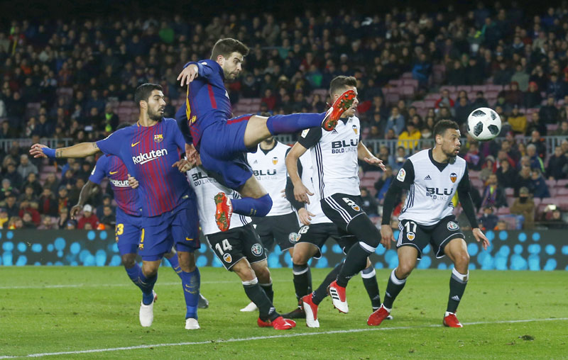 Пике пропушта утакмицу са Валенсијом у Купу