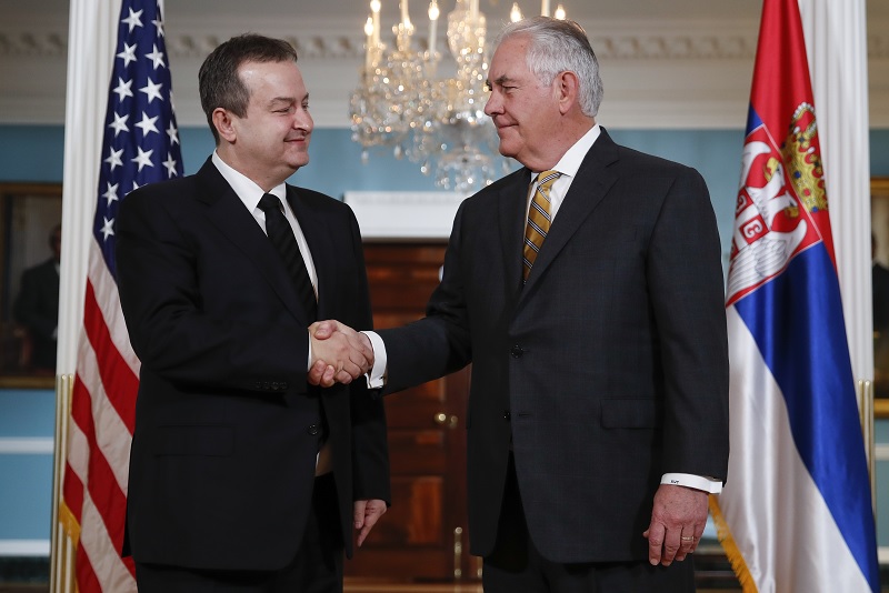 Дачић: Добар састанак с Тилерсоном, нада у успешну сарадњу