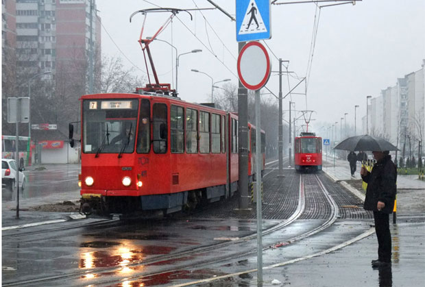 Трамвајем и кроз Ђорђа Станојевића