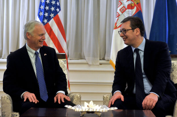 Вучић и Џонсон: Стрпљење и флексибилност кључни за регион