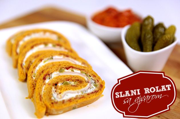 Краљ свих предјела - слани ролат са ајваром (ВИДЕО)