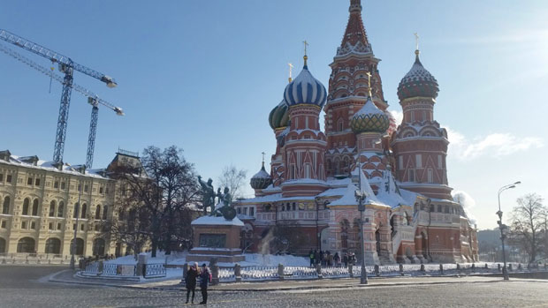 У Москви минус 15, састанак делегата са представницима Звезде и ЦСКА сат времена пре почетка меча