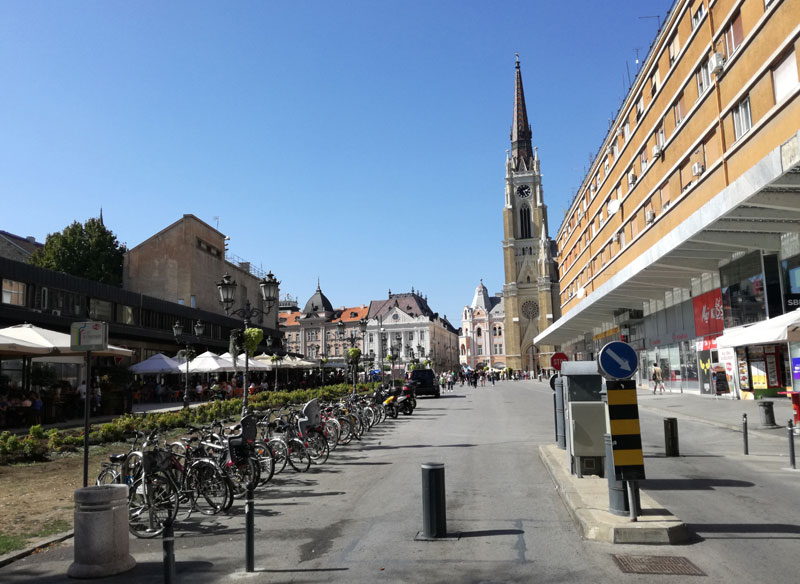 Нови изглед центра Новог Сада